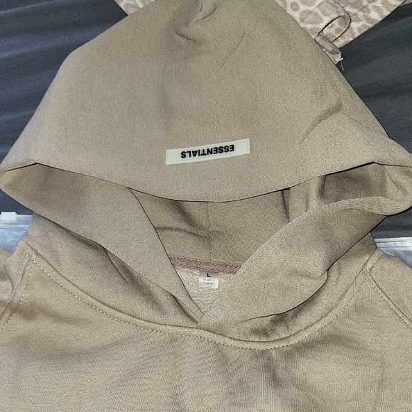 Essentials Tan Sweater - Picture 2 of 4